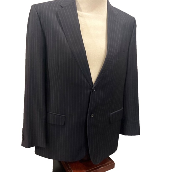 Valentino classic blazer virgen wool navy - Picture 5 of 5